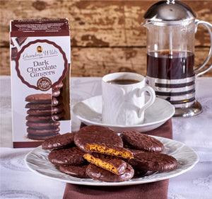 Grandma Wild's Dark Chocolate Gingers Biscuits - 150g
