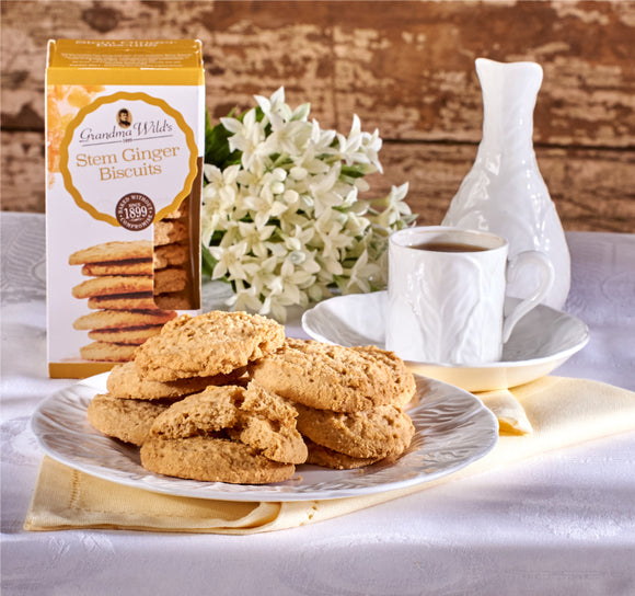 Grandma Wild's Stem Ginger Biscuits - 150g