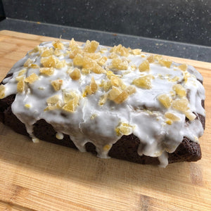 Ginger Cake with Lemon Icing & Crystallised Ginger - Recipe Pack