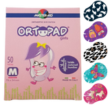 Ortopad Large Scale Girls Eye Patches (Pack of 50) - Various Sizes