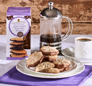 Milk Chocolate Half Coated Viennese Biscuits - Grandma Wild's (150g)