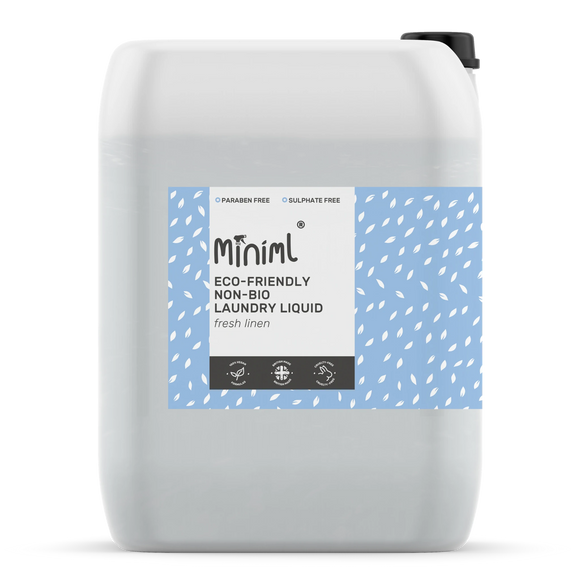 Laundry Liquid by Miniml - Fresh Linen - 100ml, 1L & 5L