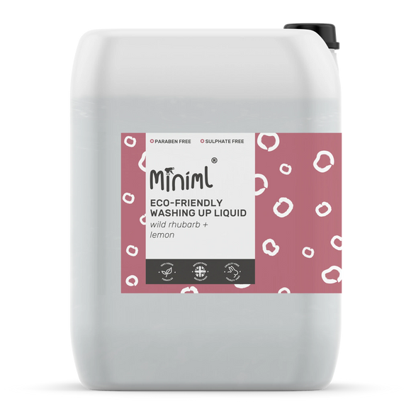 Washing Up Liquid by Miniml - Rhubarb & Lemon - 100ml, 500ml & 5L