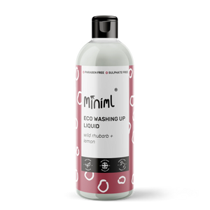 Washing Up Liquid by Miniml - Rhubarb & Lemon - 100ml, 500ml & 5L