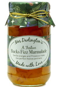Mrs Darlington's Bucks Fizz Marmalade - Christmas Gold Tie