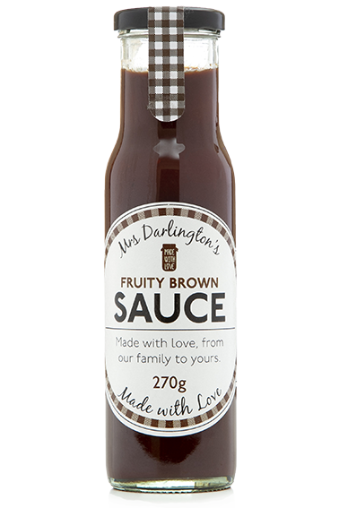 Mrs Darlington's Fruity Brown Sauce - 270g