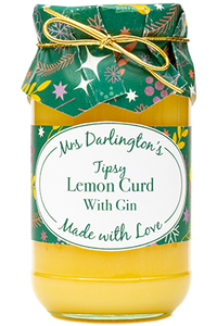 Mrs Darlington's Tipsy Lemon Curd with Gin - Gold Tie