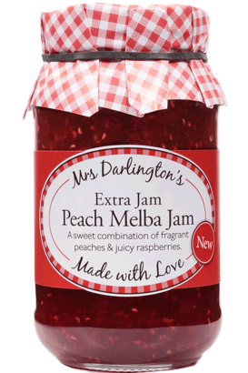 Mrs Darlington's - Peach Melba Jam