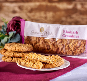 Grandma Wild's Rhubarb Crumbles Cookies - 250g