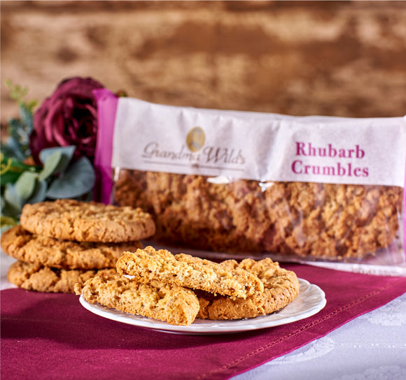 Grandma Wild's Rhubarb Crumbles Cookies - 250g